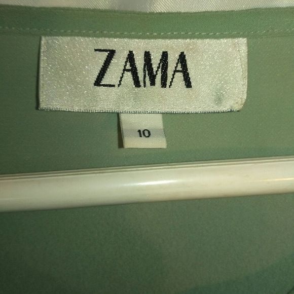 Zama light green sleeveless blouse 3 for $30 + 15% discount - Picture 5 of 13